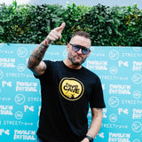 PRE ORDER: 2026 BLACK with WHITE LOGO Pavilion Festival raveCAVE T-Shirts